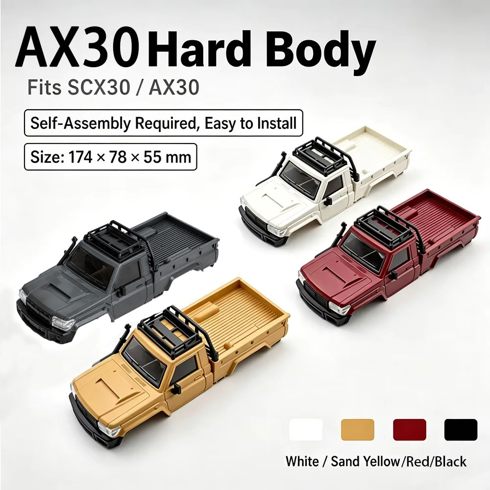 Rc Hobby Grade Truck - 1/30 스케일의 AX30 SCX30 RC 록