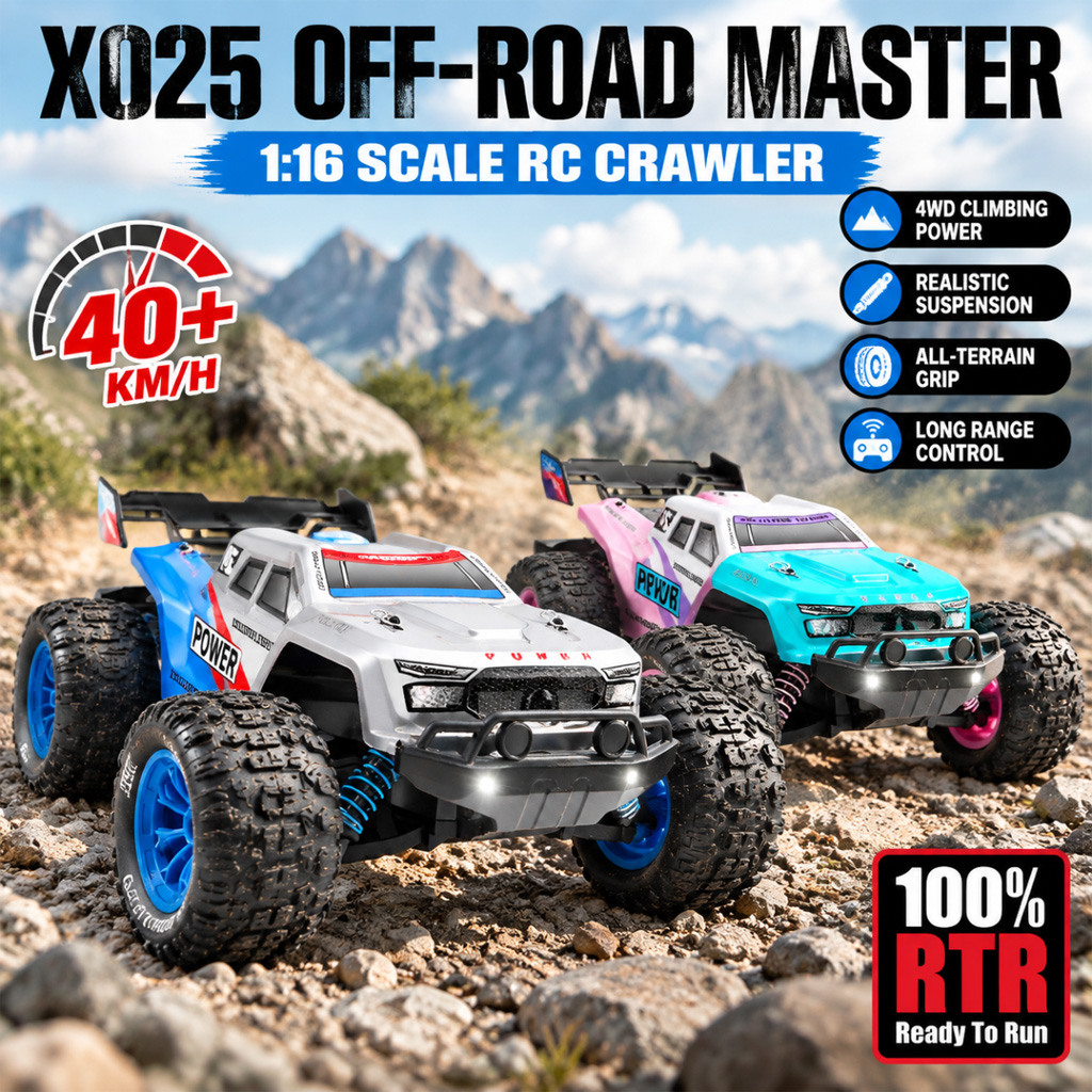 Rc Hobby Grade Truck - X025 RC 픽업 트럭, 1:16 스케일,