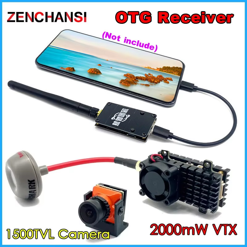 Rc Plane Hobby Zone - 5.8G 2000MW 48CH FPV 무선 송신기