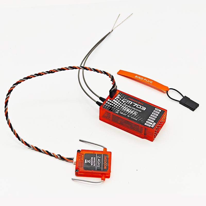 Rc Hobby Shops - CM703 7 채널 2.4Ghz RX 수신기(위성