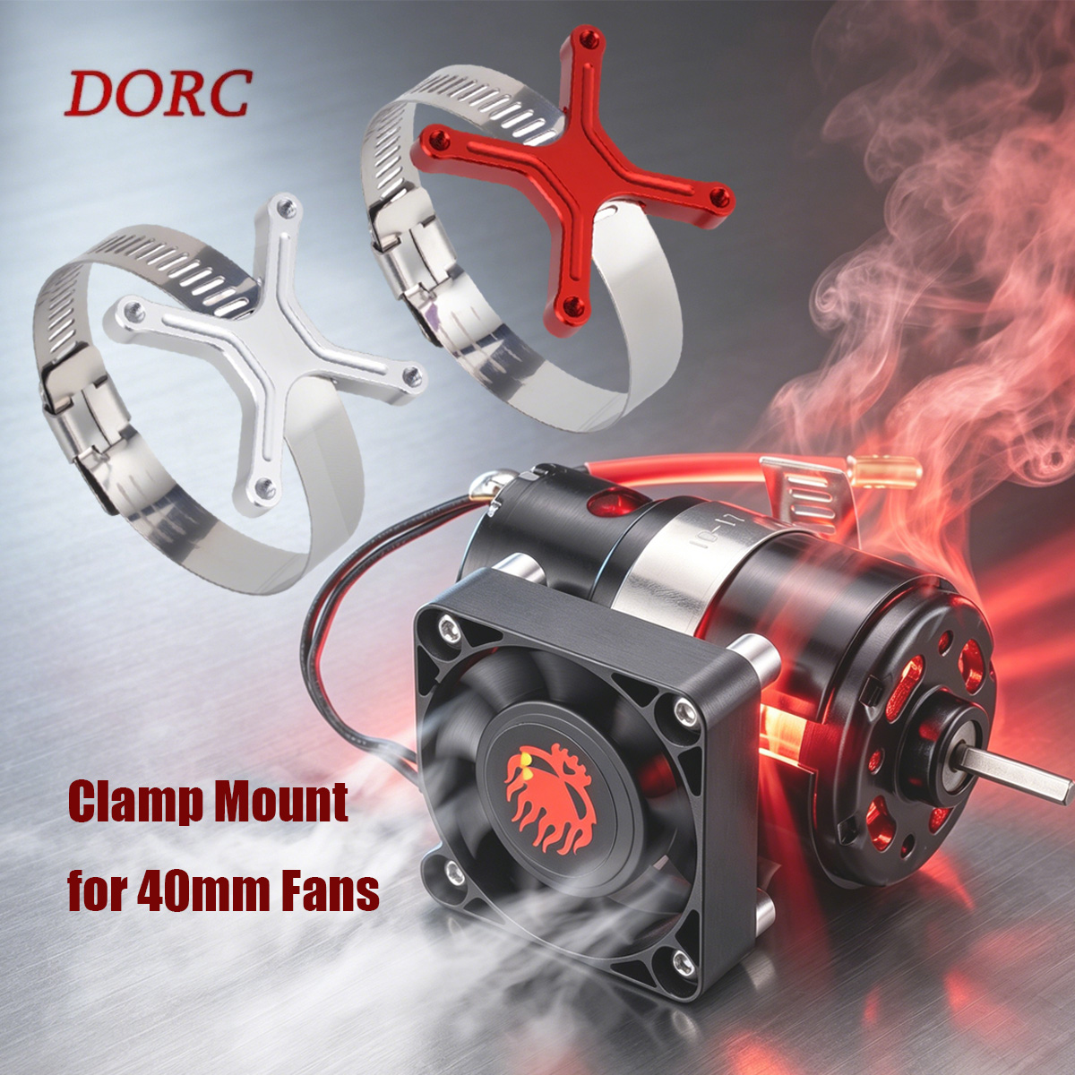 범용 조정 가능한 팬 마운트 30-49mm 넓은 범위  - Rc Hobby Motor 리뷰 및 가격