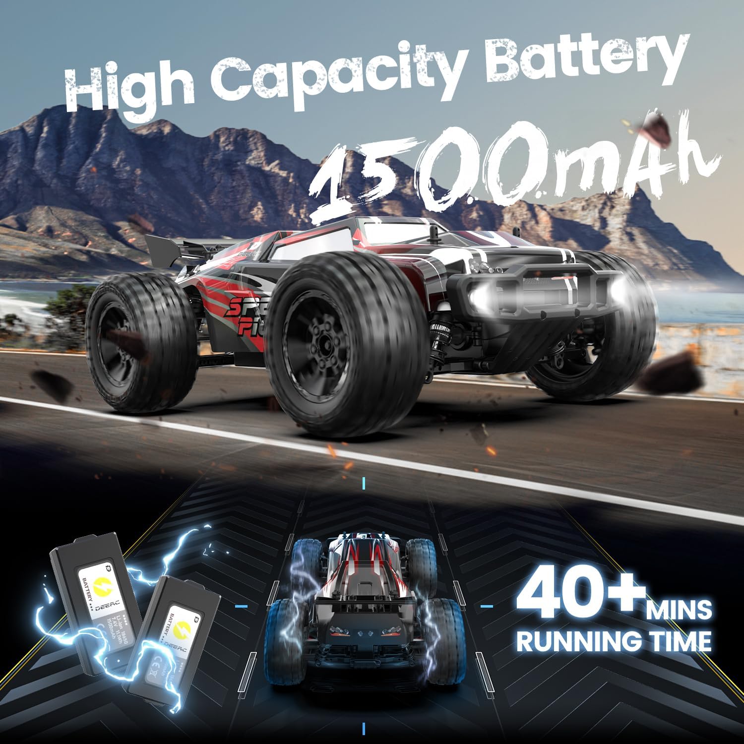 1:10 스케일의 대형 RC 자동차, DIY용 추가 외 - Rc Hobby Grade Monster Truck 리뷰 및 가격