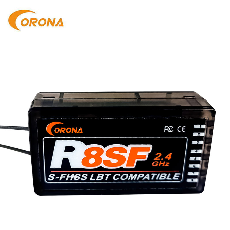 코로나 R8SF 8채널 2.4GHz S-FHSS FHS - Receiver Sbus 8Ch 리뷰 및 가격
