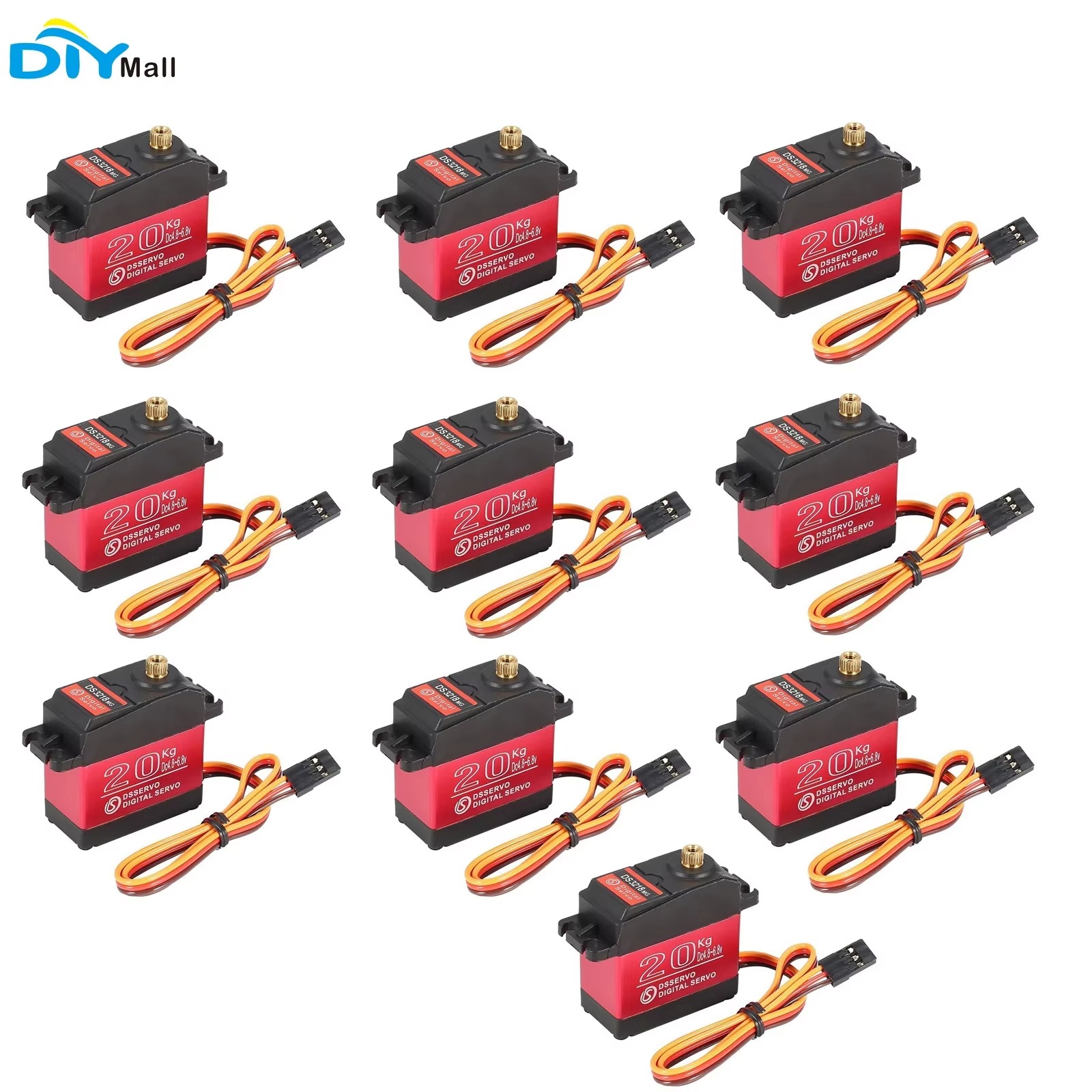 10PCS DS3218 20KG 디지털 서보 고 토크  - Rc Hobby Shops 리뷰 및 가격